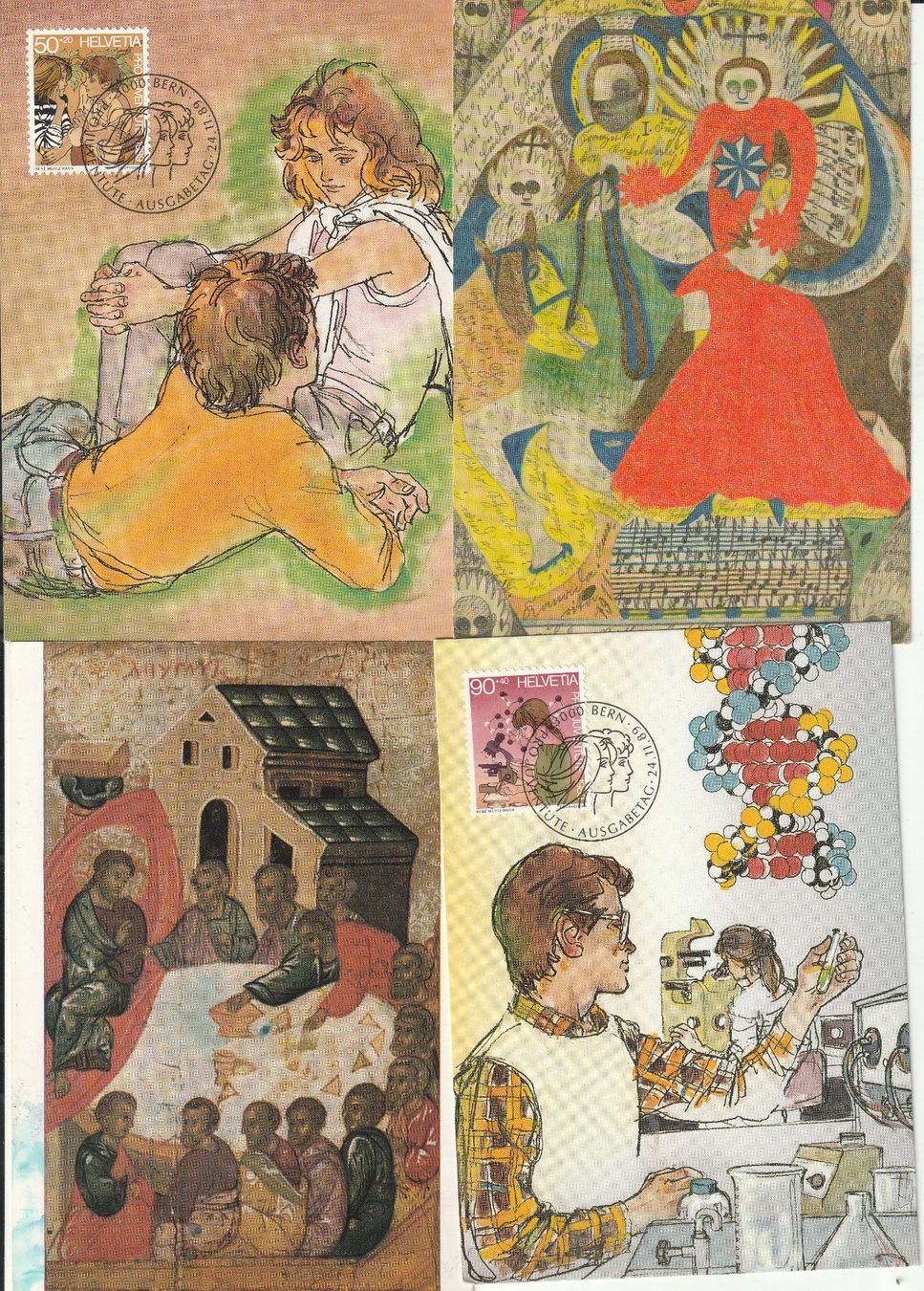 Cartoline postali: 20  Diverse Karten – Usato da Lumbrein venduto da made02