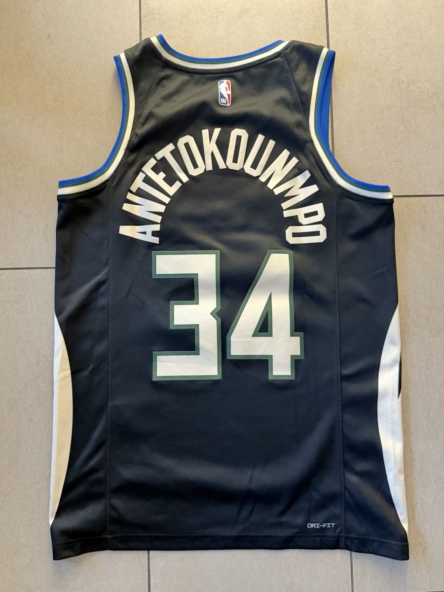 Jordan Canottiere & Pantaloni: Maglia NBA Milwaukee Bucks – Usato da Balerna venduto da kil_gx6d 3