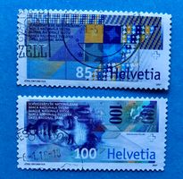 Nr.1220/1221 Stempel Sondermarken 100 Jahre Schweizerische 