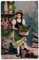 Costume vaudois - Waadtländer Tracht, circulée 1918