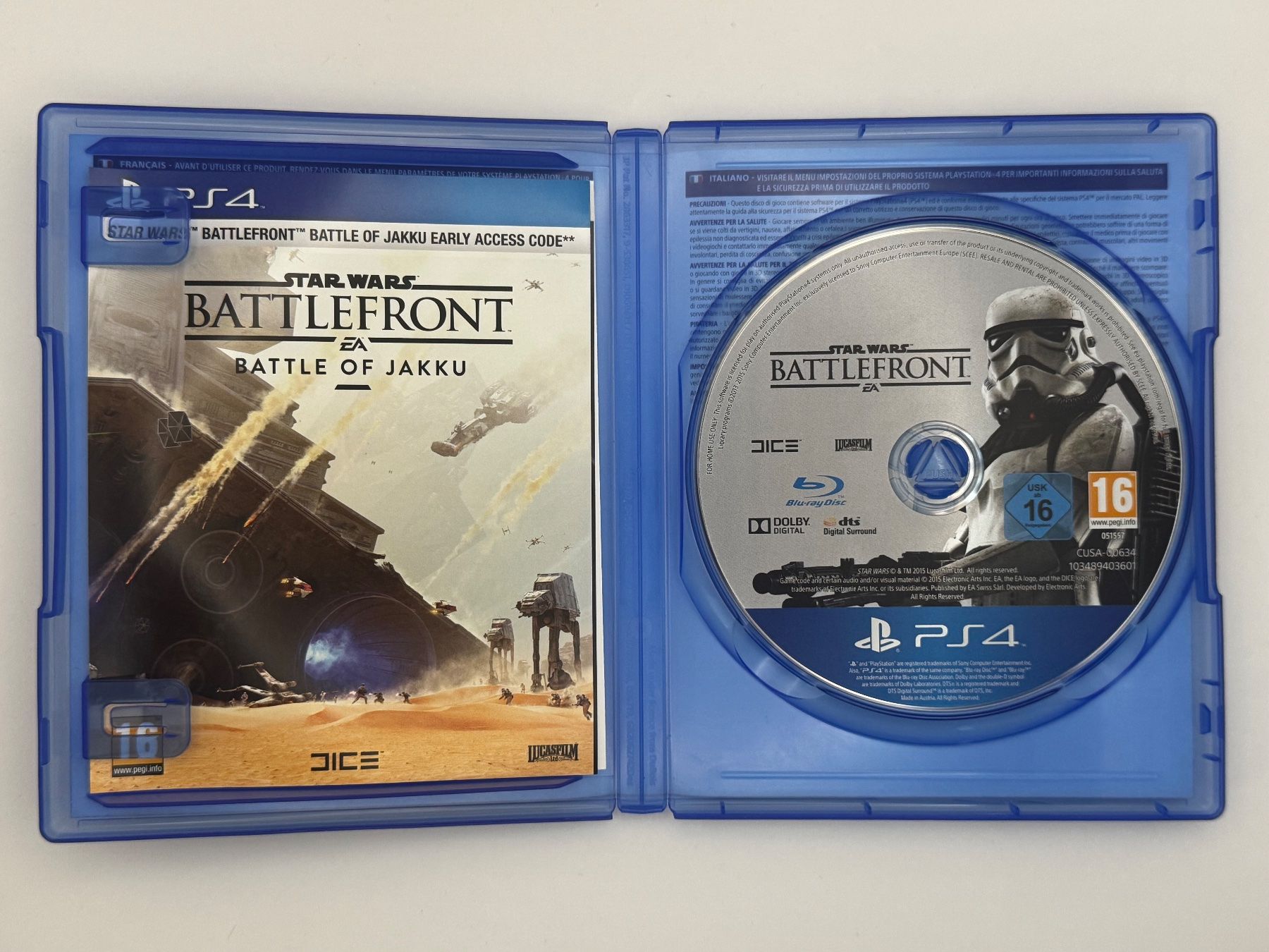 Sony Giochi: Playstation 4 - Star Wars Battlefront – Usato da Bettlach venduto da awi_7jcb 2