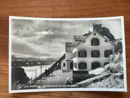 AK 1925 Hotel Säntis mit Spez. Stempel (G1611)