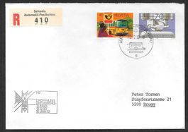 Sonderbrief A. 1366a Eröffnung Seelisberg-Tunnel 12.12.1980