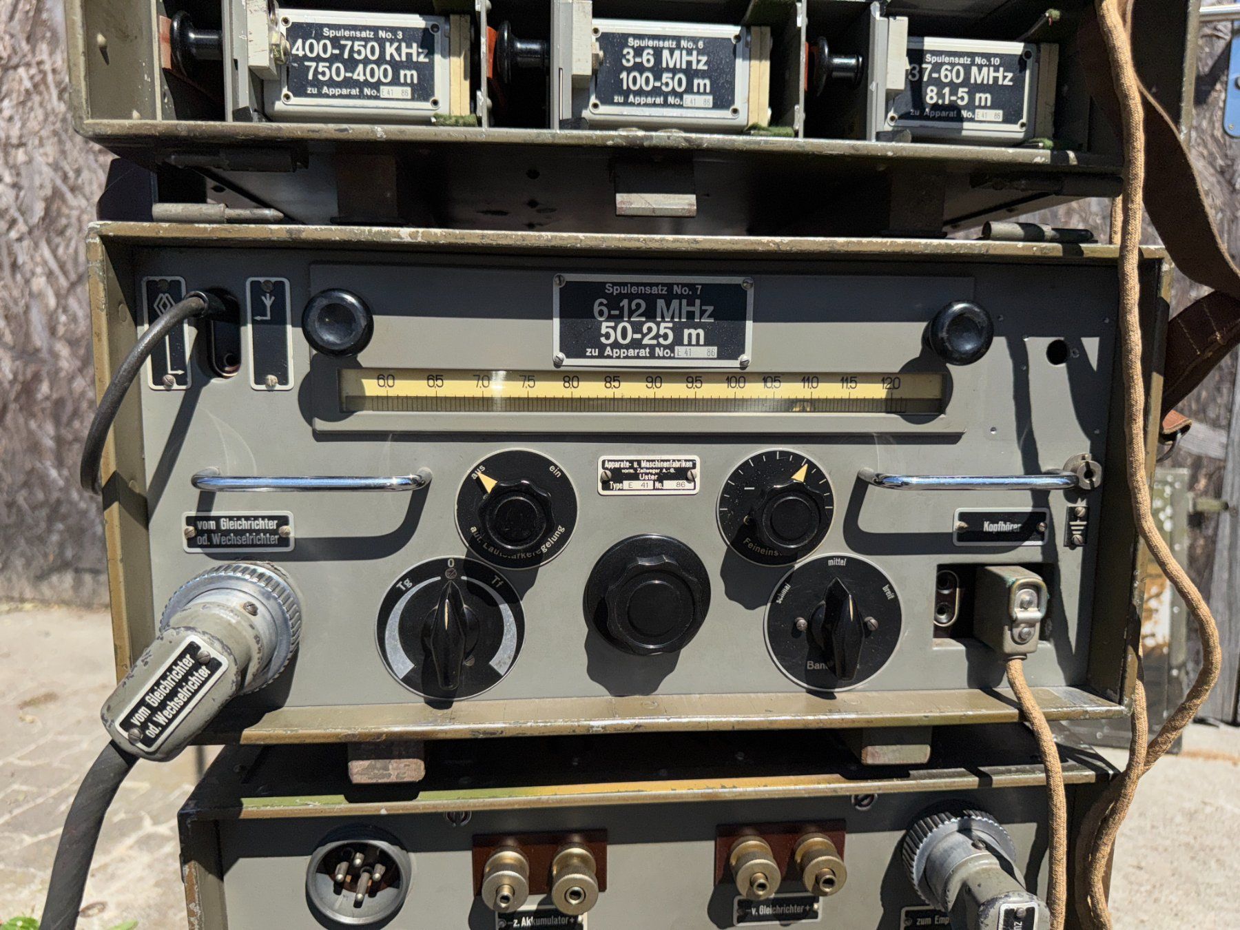 Radiocomunicazione: Funkempfänger E-41 Zellweger (E-601) – Difettoso da Ins venduto da funkflieger 5