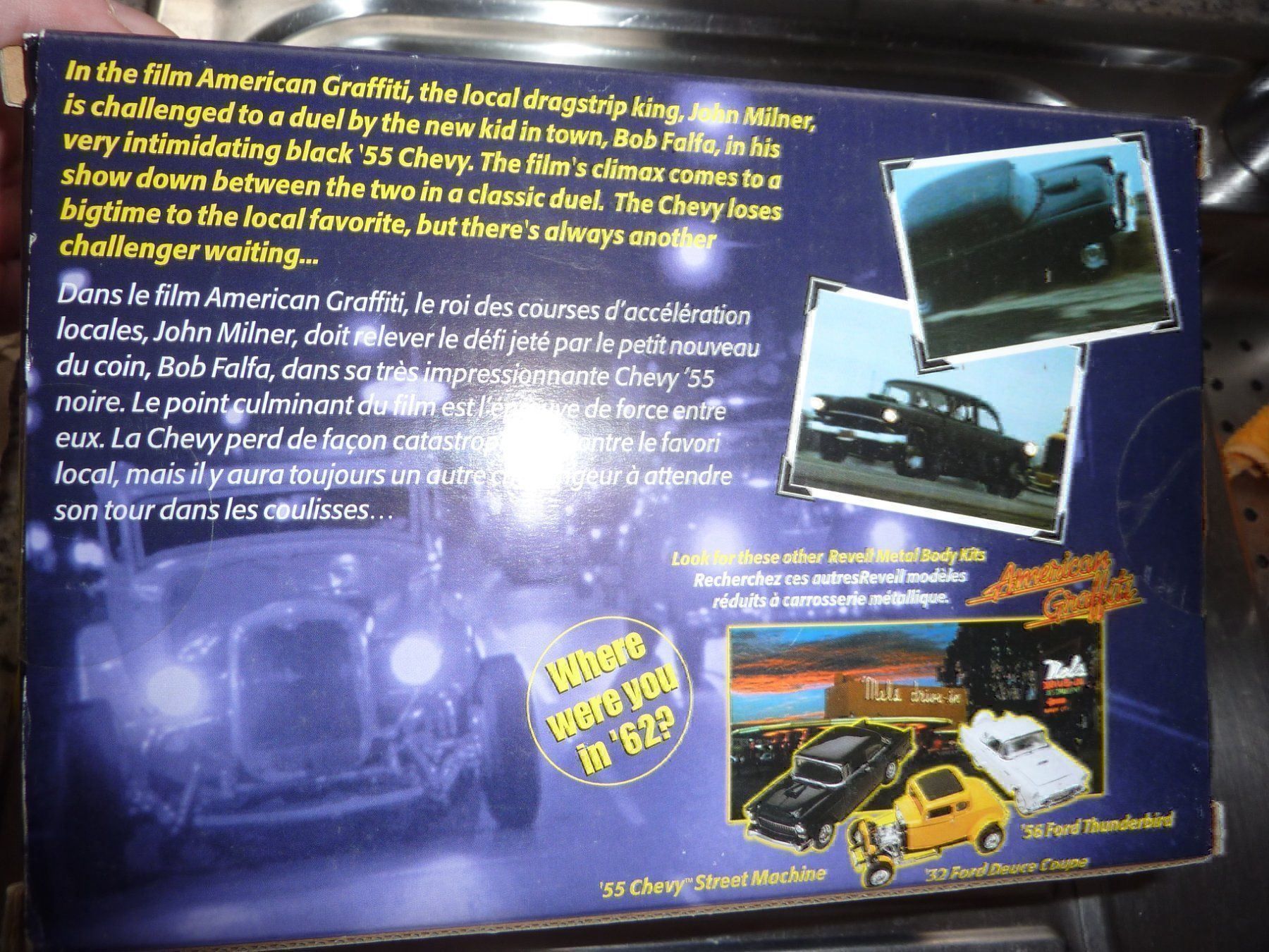 Revell Modellini d'auto: 55 CHEVY – Nuovo e nell'imballaggio originale da Balsthal venduto da bouteliee 1