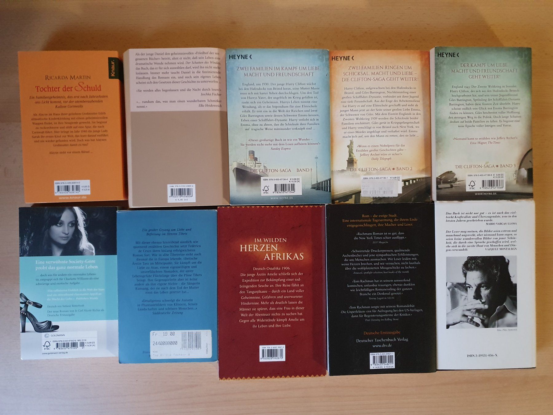 Libri: Bücherpaket mit 10 Romanen – Usato da St. Margarethen TG venduto da Schachmatt 1