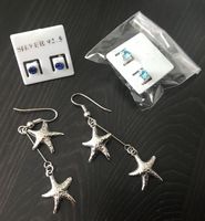 Süsses Seestern Ohrring Set aus Silber 925 - maritim ⭐️🐠