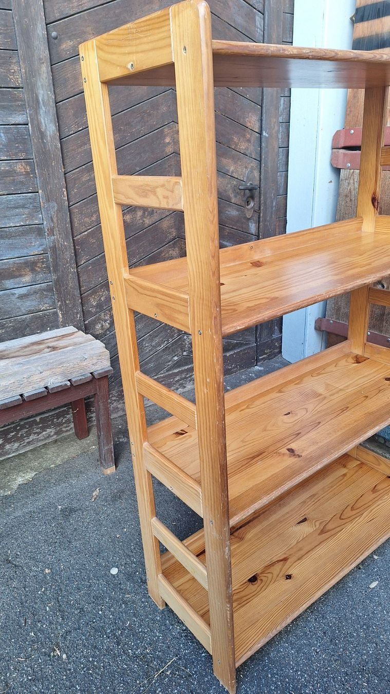 Scaffali: Vintage Holz - Regal  127cm hpch – Usato da Dornach venduto da majo8689 5