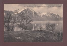 LAC LEMAN - Grammont - Dent d'Oche - 1919