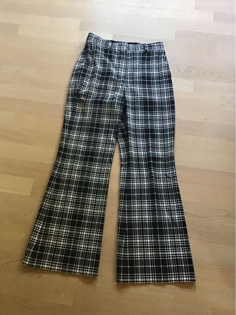 Sportmax Pantaloni: Luftige Karohose  mit weitem Bein, Grösse 38, Max Mara – Usato da Küsnacht ZH venduto da sehnsucht01 2