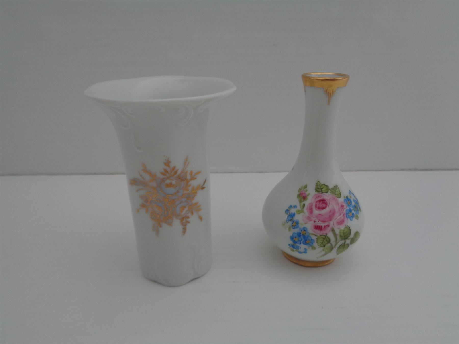 Vasi & Recipienti: 2 kleine Vasen Rosenthal + Royal KPM – Usato da Chur venduto da omonia 2