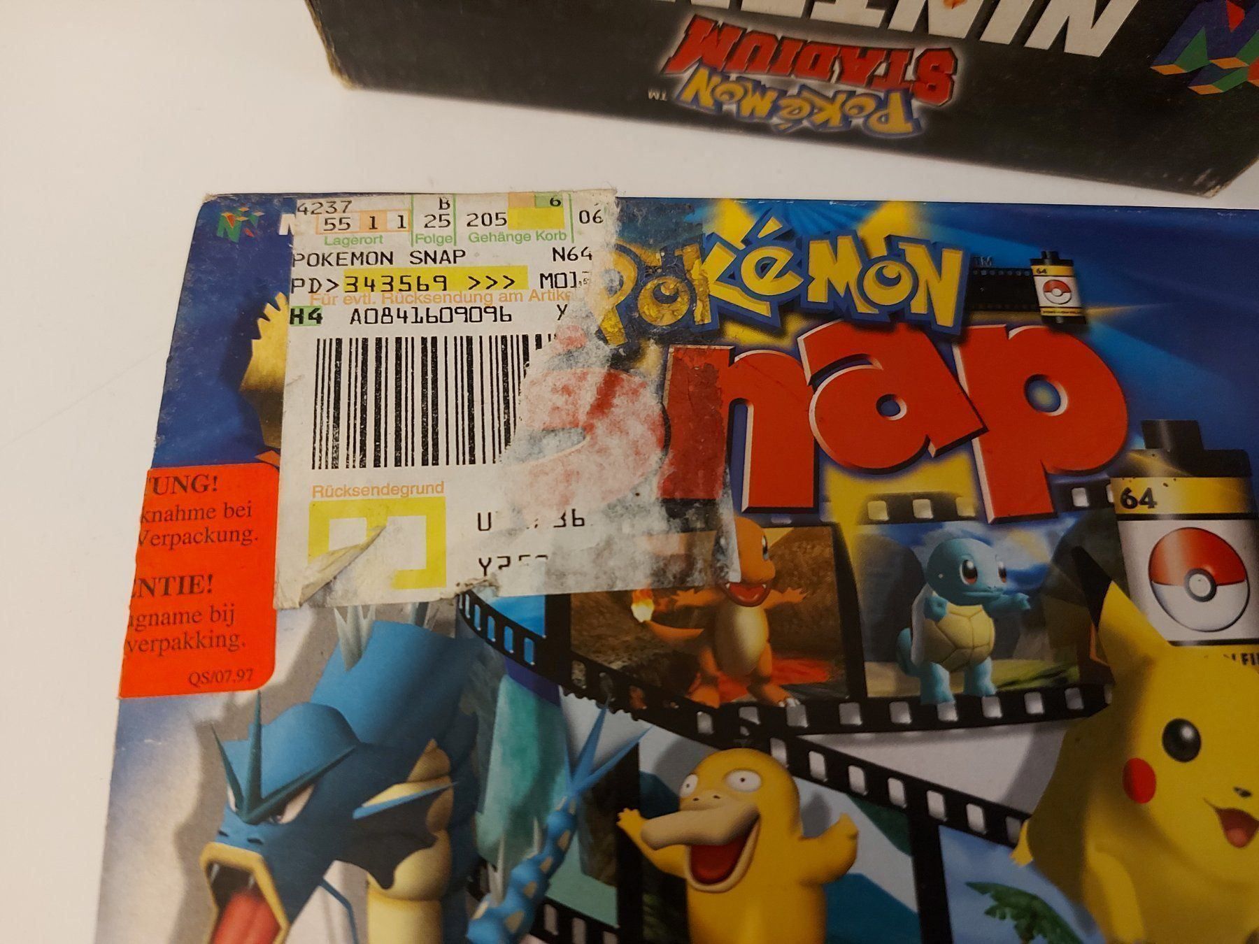 Pokémon Giochi: Nur OVP Pokemon Snap + Stadium Nintendo – Usato da Aarau venduto da Kaesekuchen2000 4