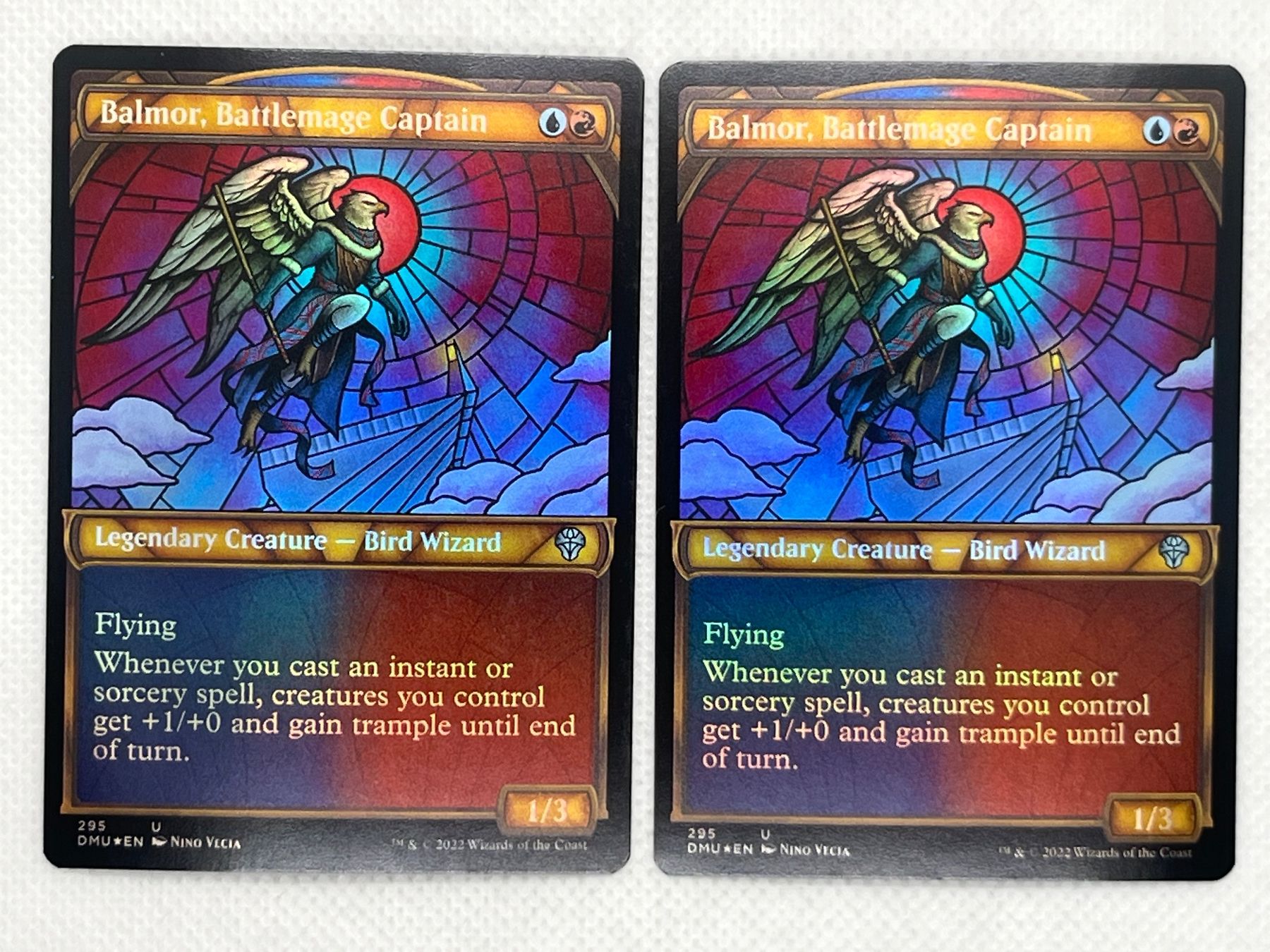Magic The Gathering Carte collezionabili: 2x Balmor, Battlemage Captain Foil – Usato da Hinterkappelen venduto da Kim1992