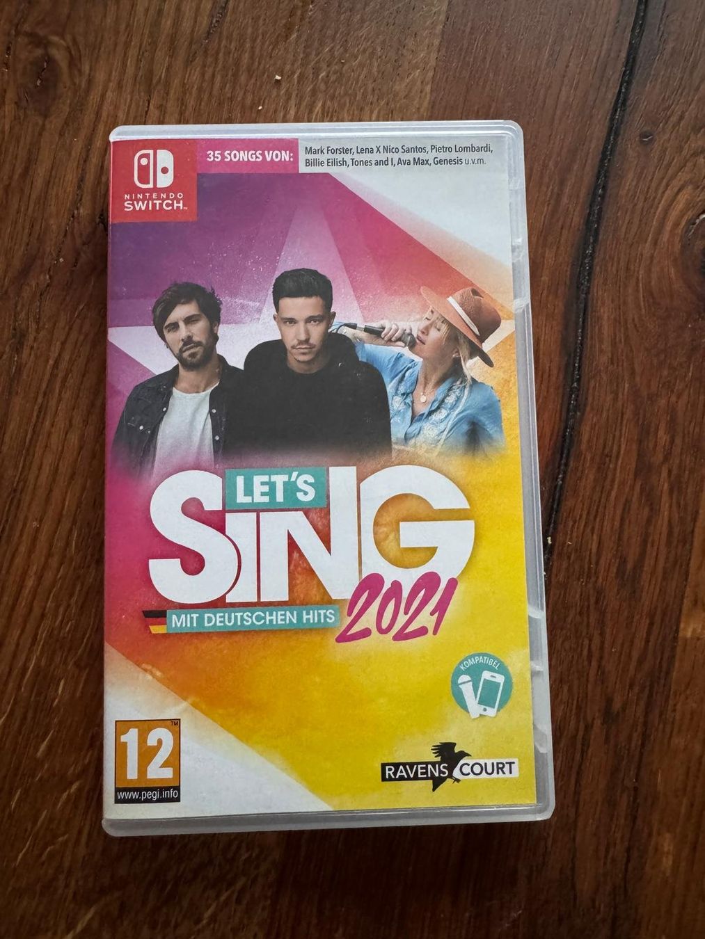 Nintendo Spiele: Nintendo Switch - Let's SING 2021 mit deutschen Hits – Gebraucht aus Sempach von sta_p662