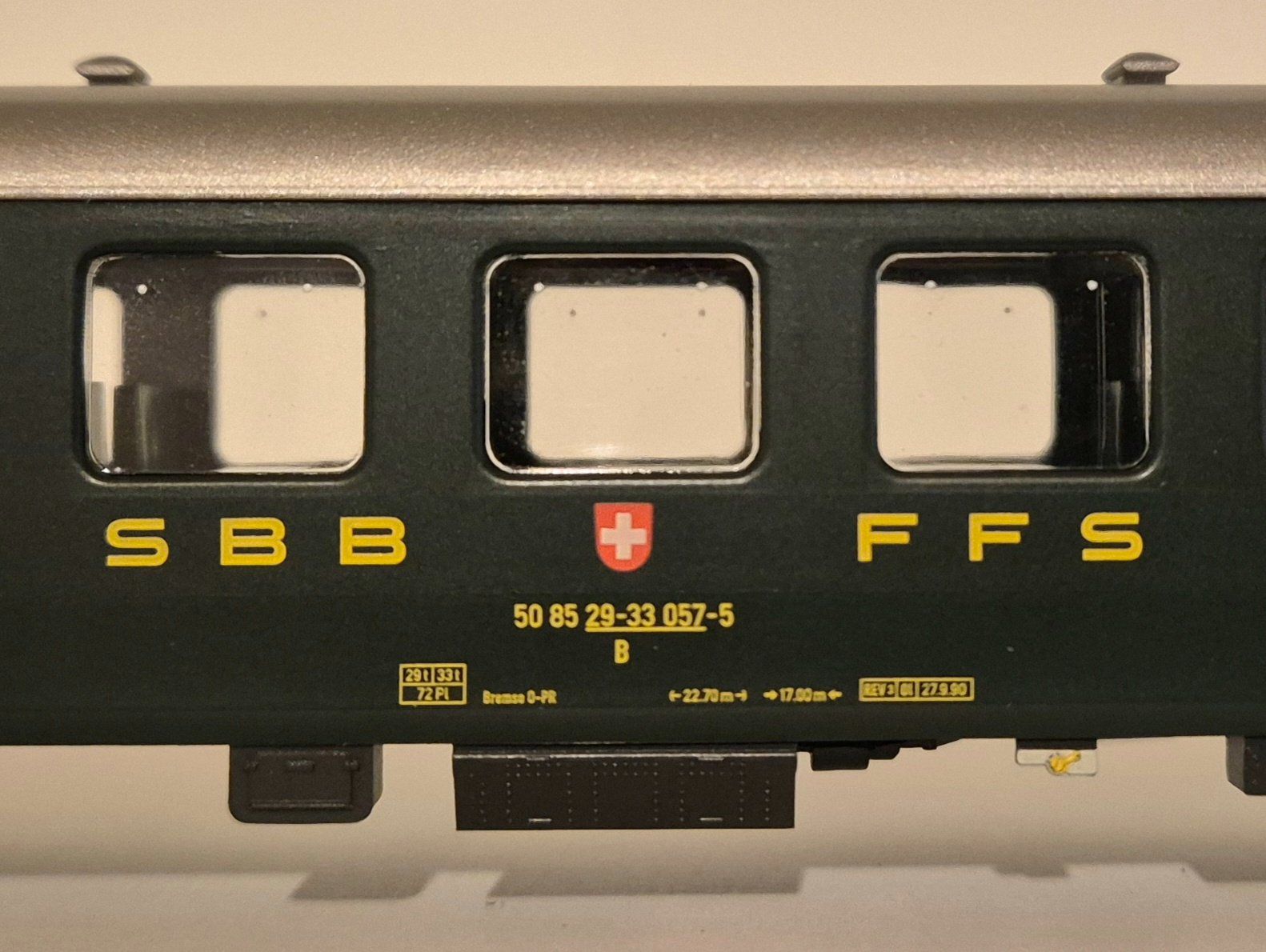 Liliput Modellini di ferrovie: Liliput SBB Leichtstahlwagen 2. Klasse – Usato da Wittenwil venduto da ced_q8j7 4