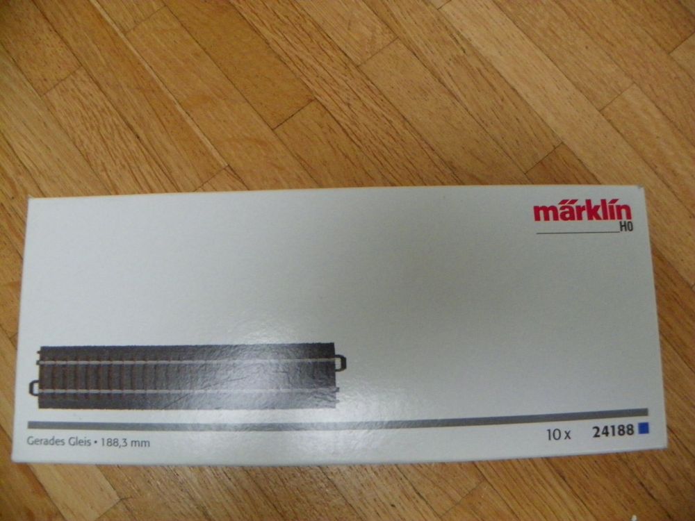 10 Stück Märklin 24188 C-Gleis in OVP (Gebraucht) in Kriens für CHF 15 ...