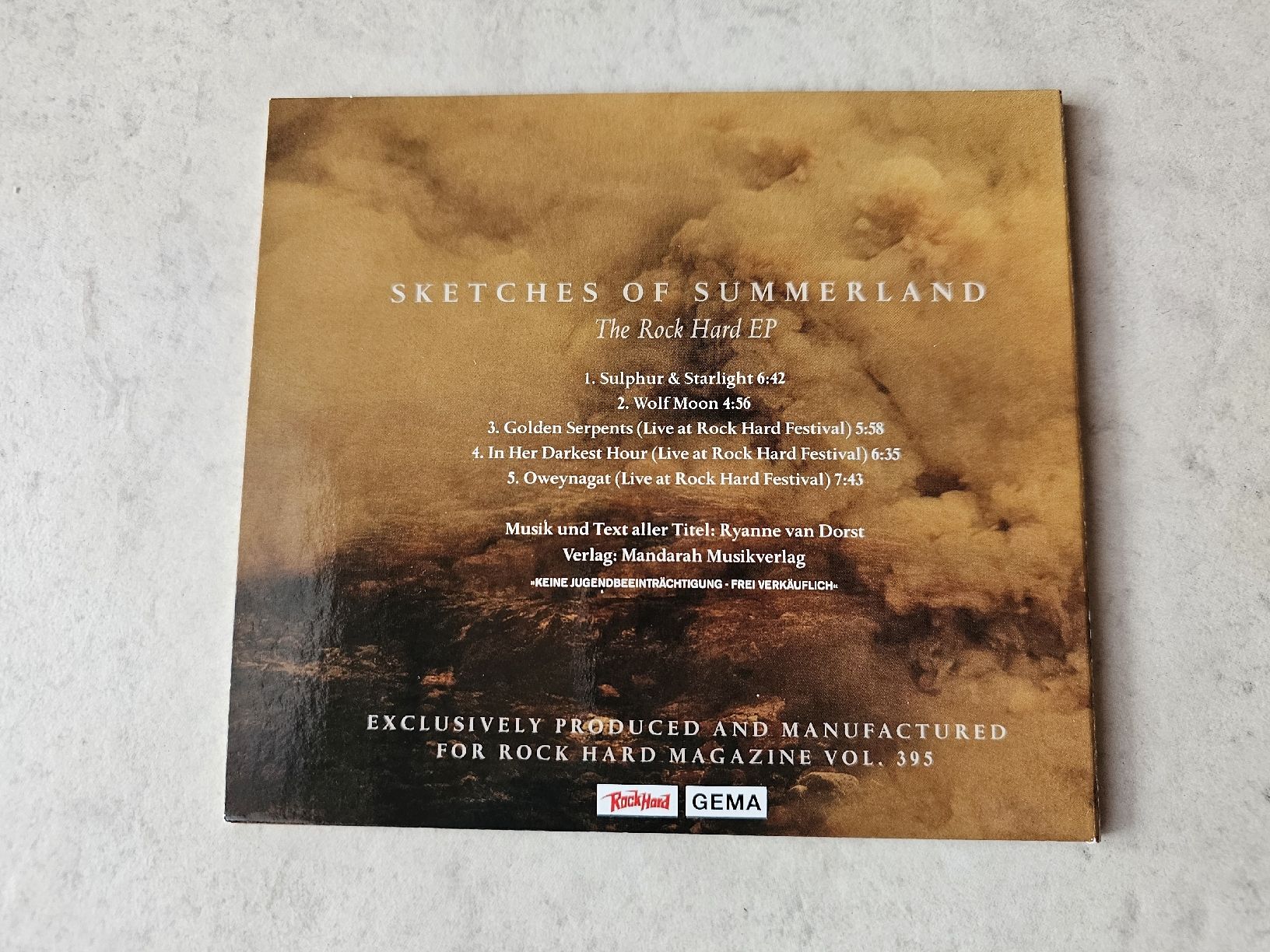 CDs: Dool  -  Sketches Of Summerland – Gebraucht aus Schneisingen von backstore24 1