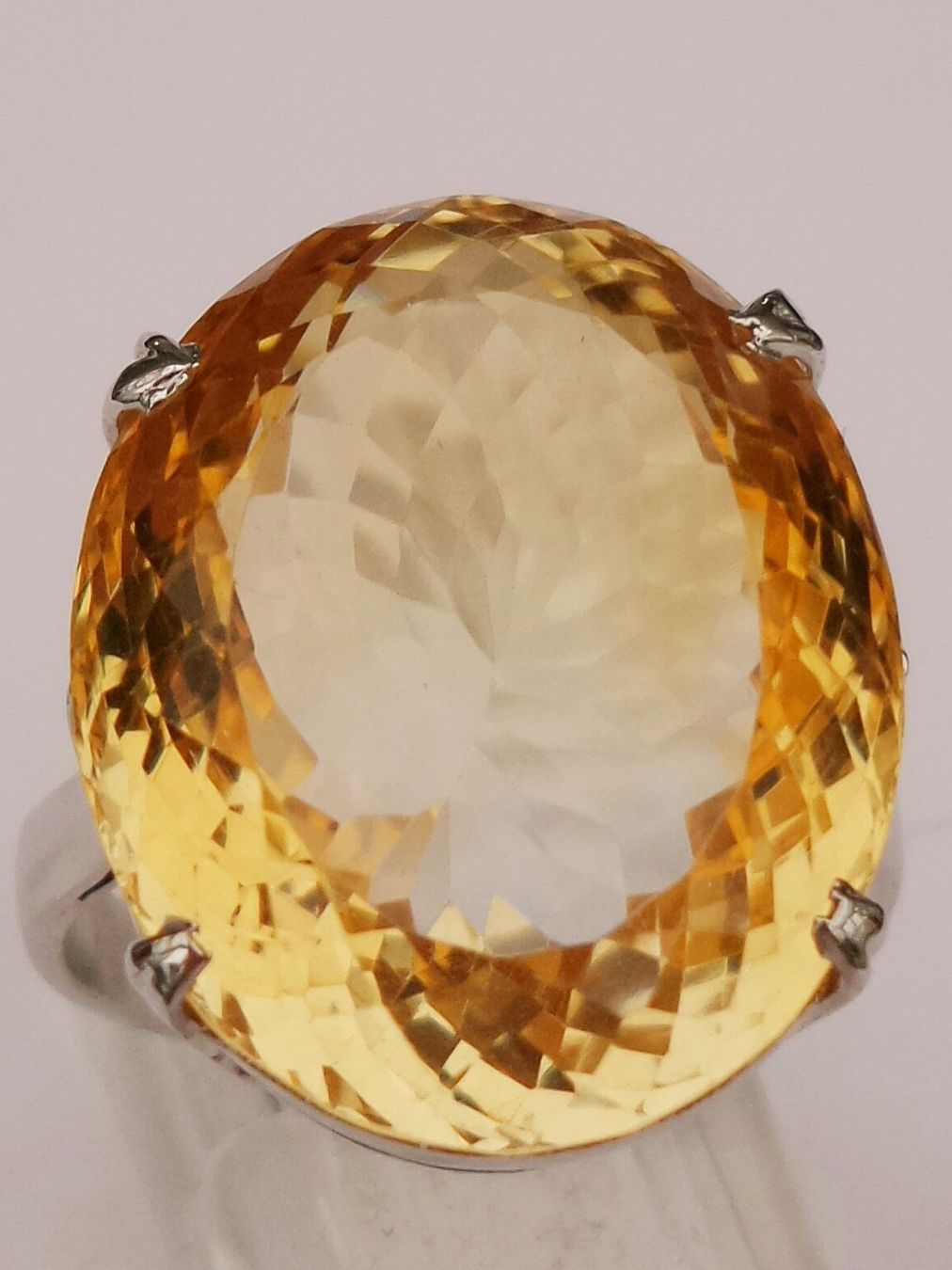Ringe: Citrin Solitaire Ring – Neu (gemäss Beschreibung) aus Zürich von Benedikt21 3