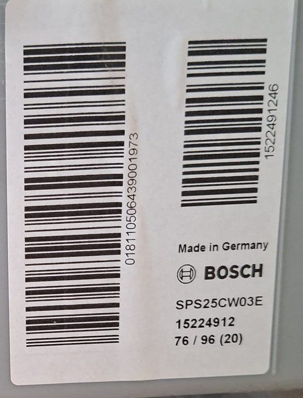 Machines à laver la vaisselle: Dishwasher - Bosch Serie 2 SilencePlus – D'occasion à Zürich par dan_5rcv 4