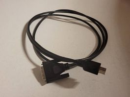 Übergangskabel Display Port zu DVI 2m lang