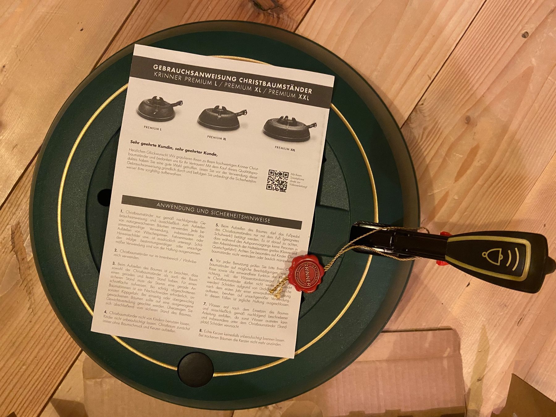 Krinner Basi per albero di Natale: Krinner Baumhalterung Grösse L - neuwertig – Nuovo (secondo la descrizione) da Kleinandelfingen venduto da linssandra 2