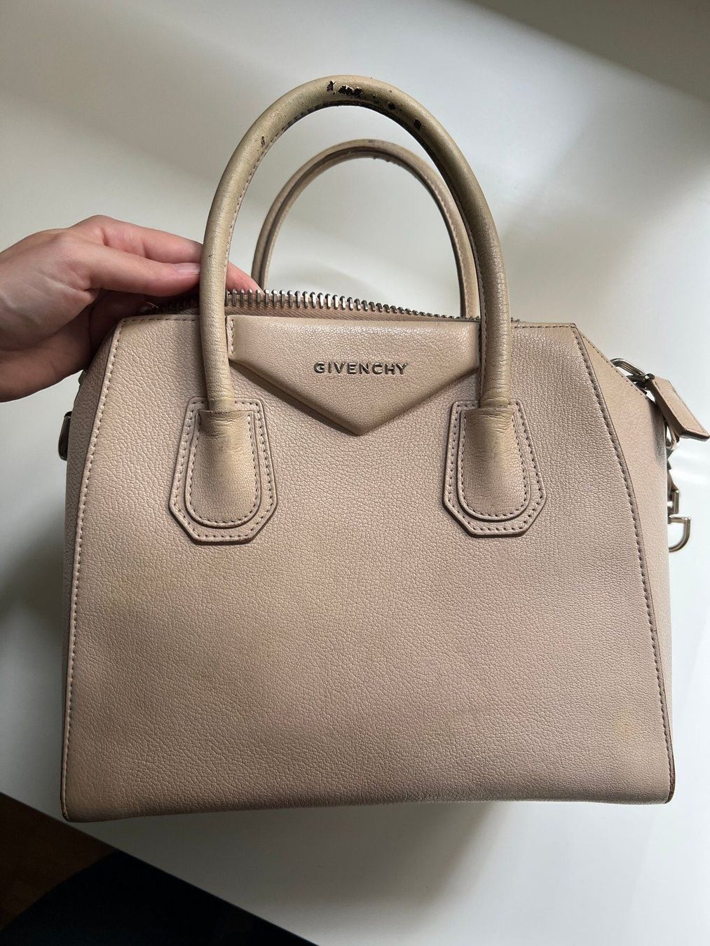 Givenchy Borse: Givenchy Antigona Small in Nude, 2015 – Difettoso da Zürich venduto da cefanie 7