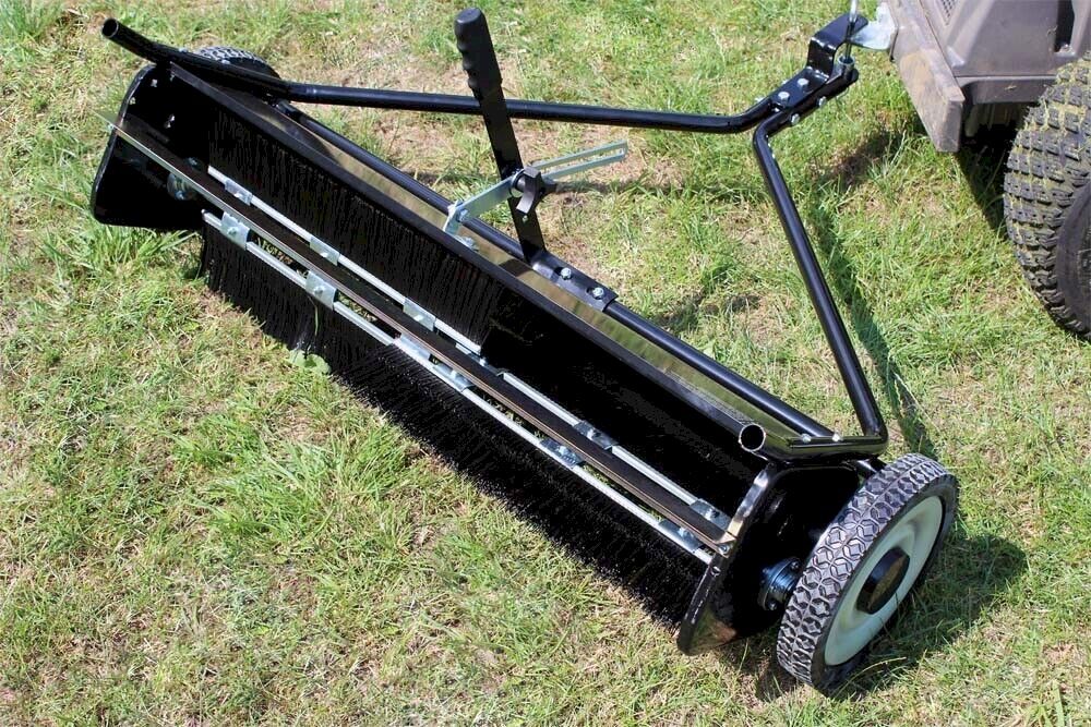 Alle Maschinen: WilTec Rasenkehrer 87cm / 340 Liter – Neu und originalverpackt aus Bottighofen von zaap 4