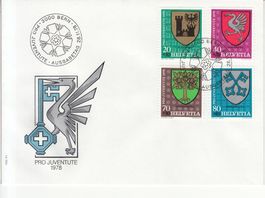 SBK J265 - J268 FDC