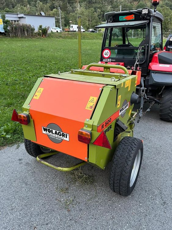 Wolagri Kleinrundballenpresse R500 mit Wickler (Gebraucht) in Ulrichen ...
