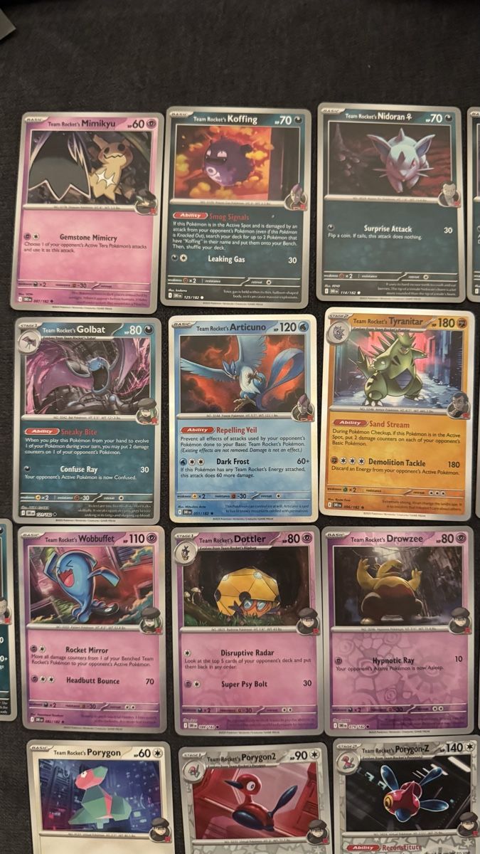 Pokémon Carte collezionabili: 21 Pokémon Karten Sammlung - Team Rocket Set – Nuovo (secondo la descrizione) da Dietlikon venduto da abd_7qwy 1