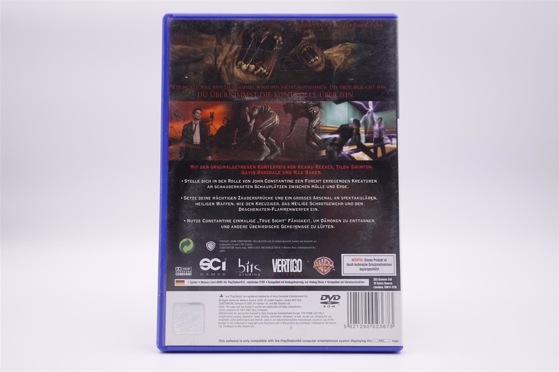 Sony Spiele: Constantine das Spiel (PS2) – Gebraucht aus Herisau von ZelliZone 1