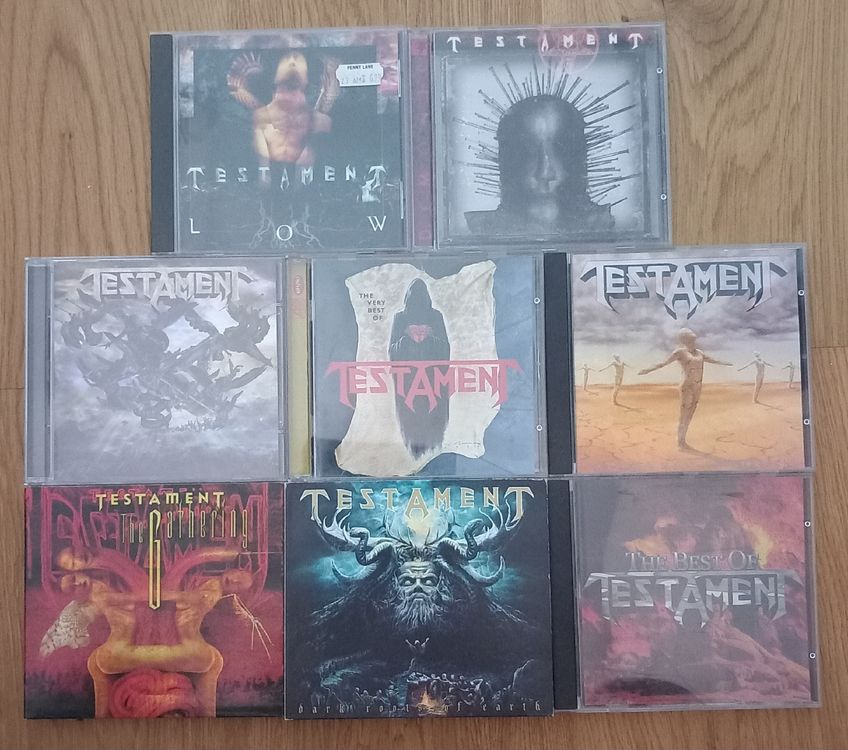 Testament. US Thrash Metal. 8 CDs (Gebraucht) in Ettiswil für CHF 16 ...