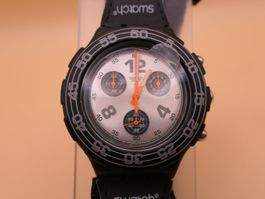Swatch Aqua Chrono "Radar" SBB106, neue Batterie