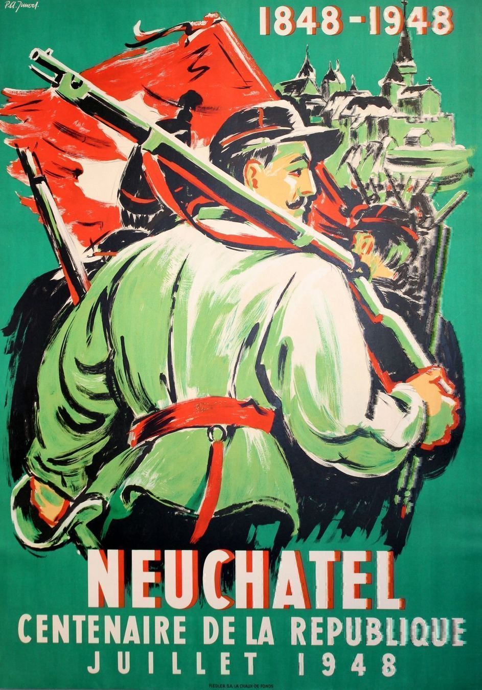 Foto & Immagini: Neuchâtel - Centenaire de la Republique – Usato da Eggenwil venduto da Joyart