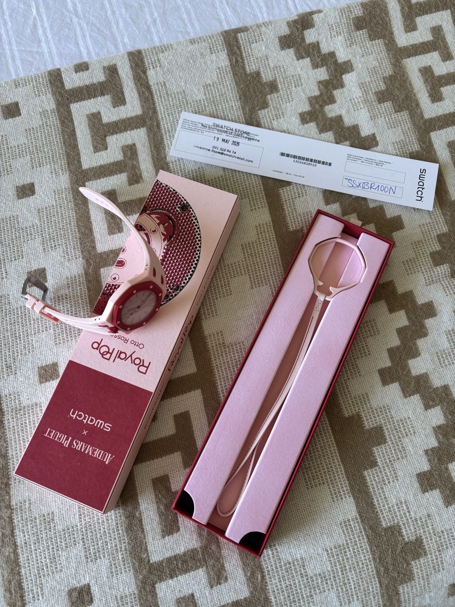 Swatch Uhren: Royal Pop pink – Gebraucht aus Lausanne von marinemtr 2
