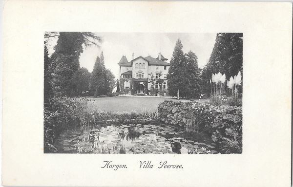 Cartes postales: Horgen Villa Seerose – D'occasion à Olten par clotaldi