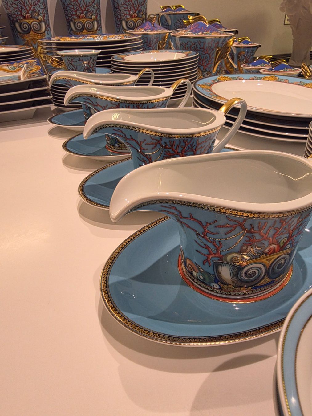 Versace Geschirrsets: Collection Rosenthal meets Versace – La Mer – Gebraucht aus Vésenaz von tim_7xkk 3