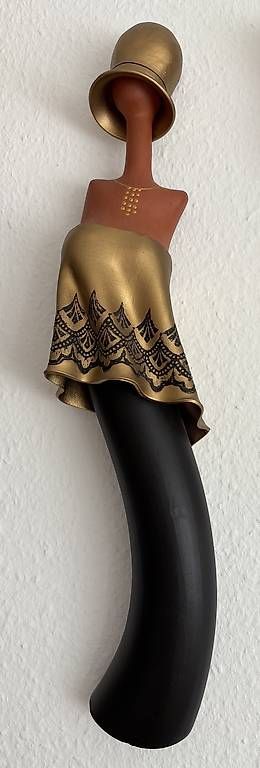 Statuette: Prager Ladies aus Keramik – Usato da Oberdiessbach venduto da ahoj1 2