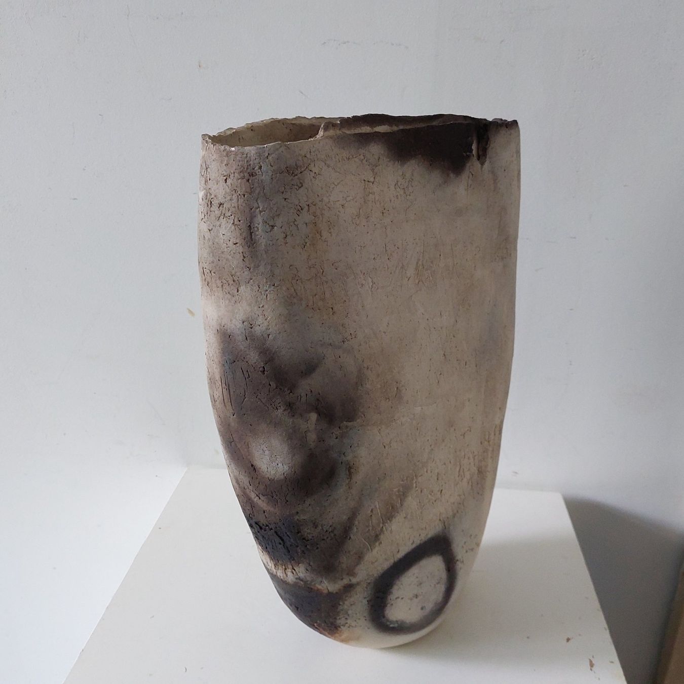Vasen & Gefässe: GROSSE TERRACOTTA VASE    ALICE KAULL? – Gebraucht aus Bern von karo123 1