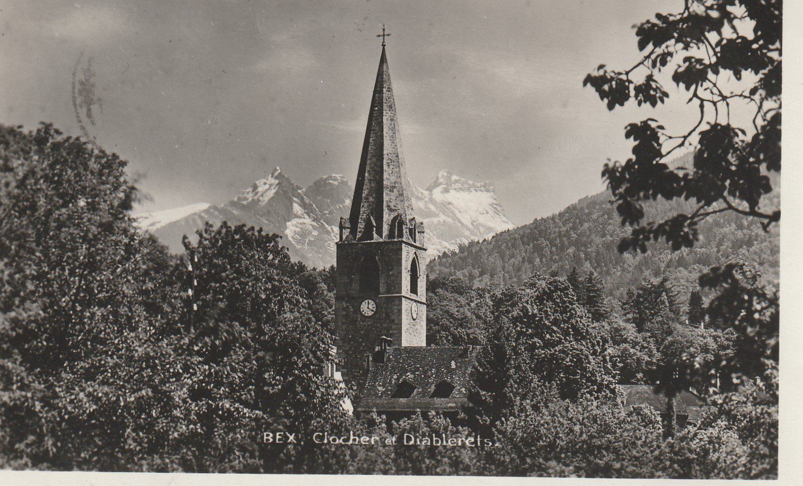 Ansichtskarten: AK Bex - gel. 2.6.1930 – Gebraucht aus Fribourg von schnalla92