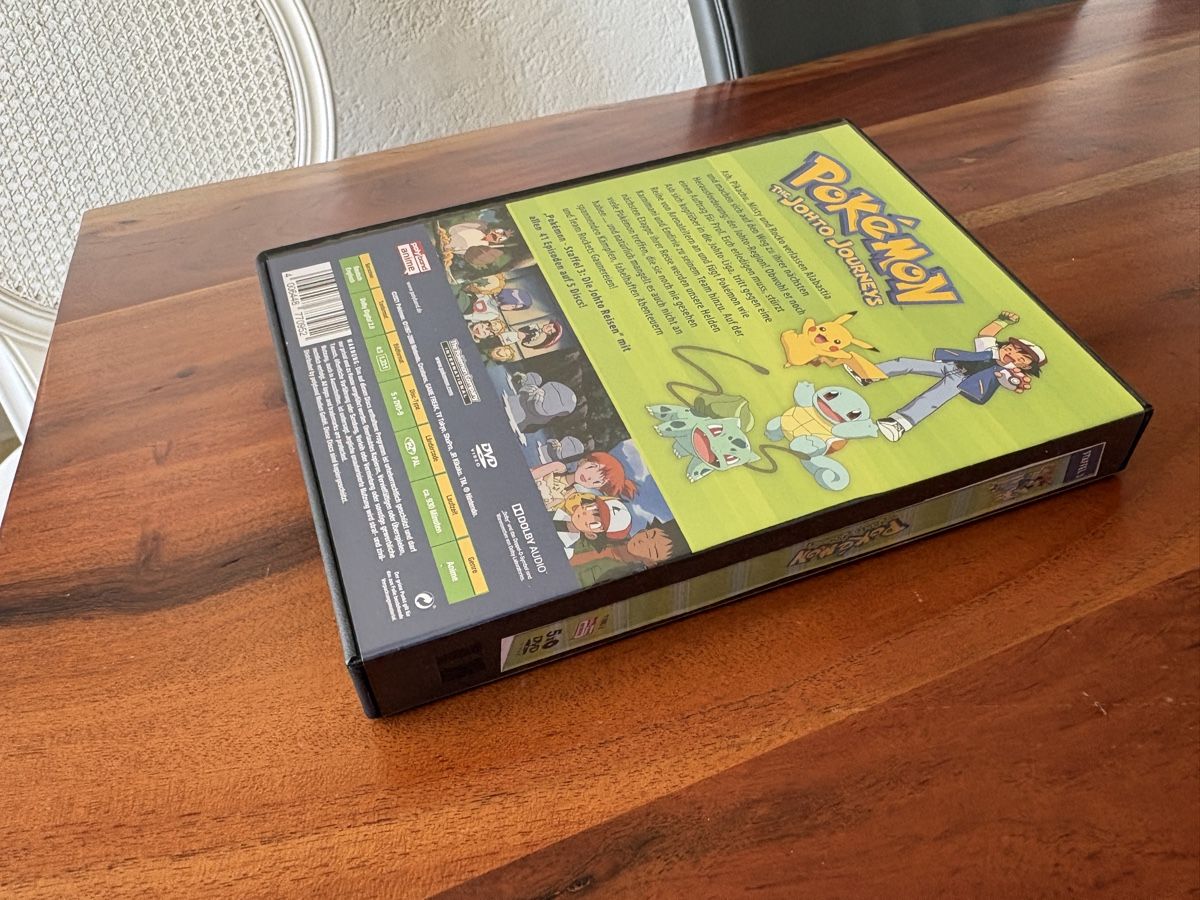 Alle DVDs: Pokémon - Staffel 3 - Die Johto Reisen - DVD Box Set -5 DVDs – Gebraucht aus Köniz von Fabian-Merz 5