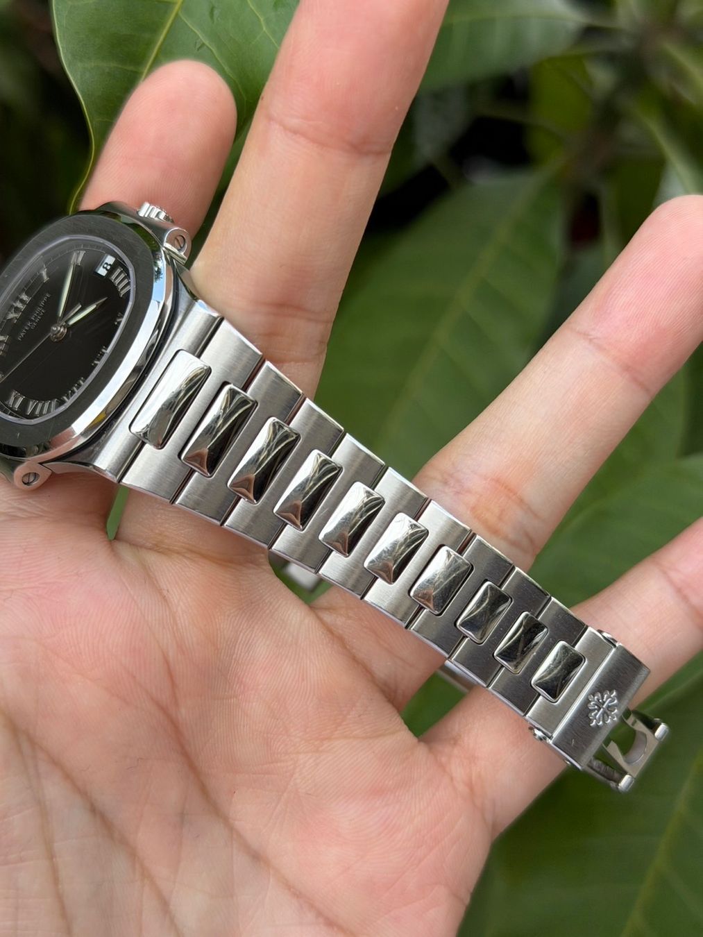 Patek Philippe Orologi: Patek Philippe Nautilus réf. 3800 Full set 2006 – Usato da La Corbaz venduto da ts5_567x 6