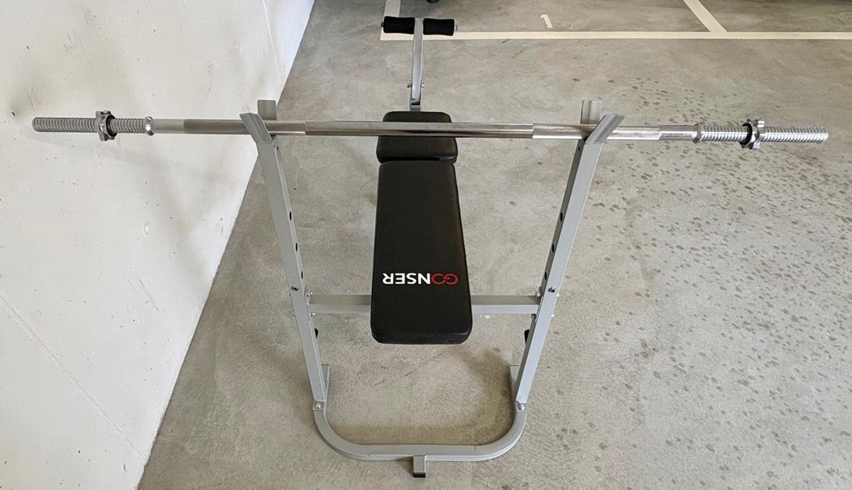 Hometrainer: Hantelbank mit Langhantel (Model: Dragon) – Usato da Oberengstringen venduto da MrsRicardo 4