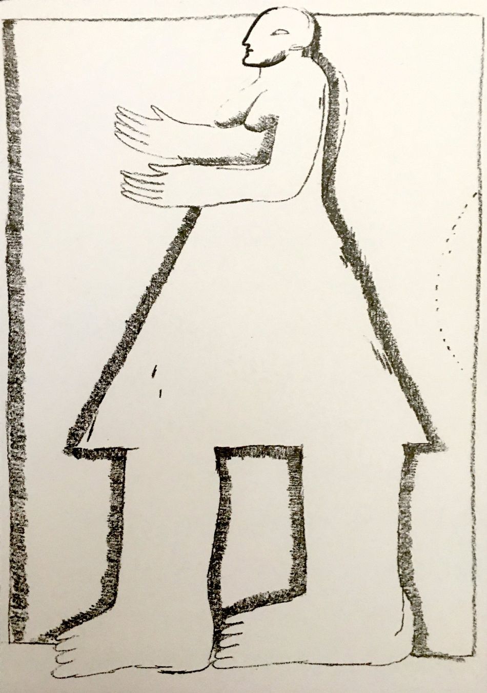 Grafica & Litografie: HORST ANTES       Original Lithographie  #727 – Usato da Nennigkofen venduto da Sommersonnen 3