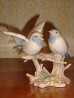Porzellanfigur: 2 Vögel