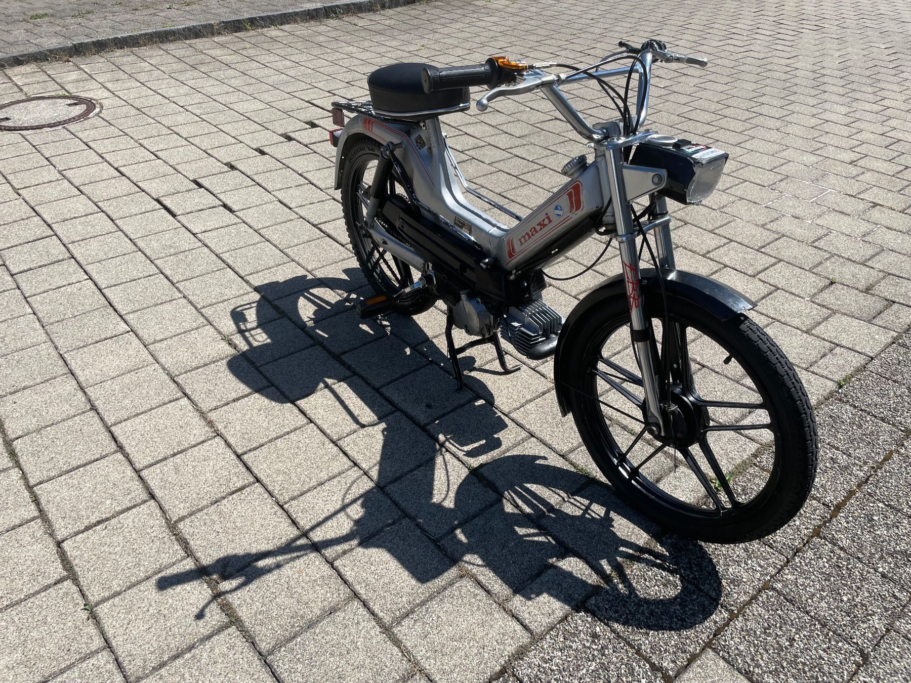Puch Ciclomotori: Puch Maxi S  Silber-Grau  technisch top & Matching Numbers – Usato da Eschenbach SG venduto da Manu_89_w 7