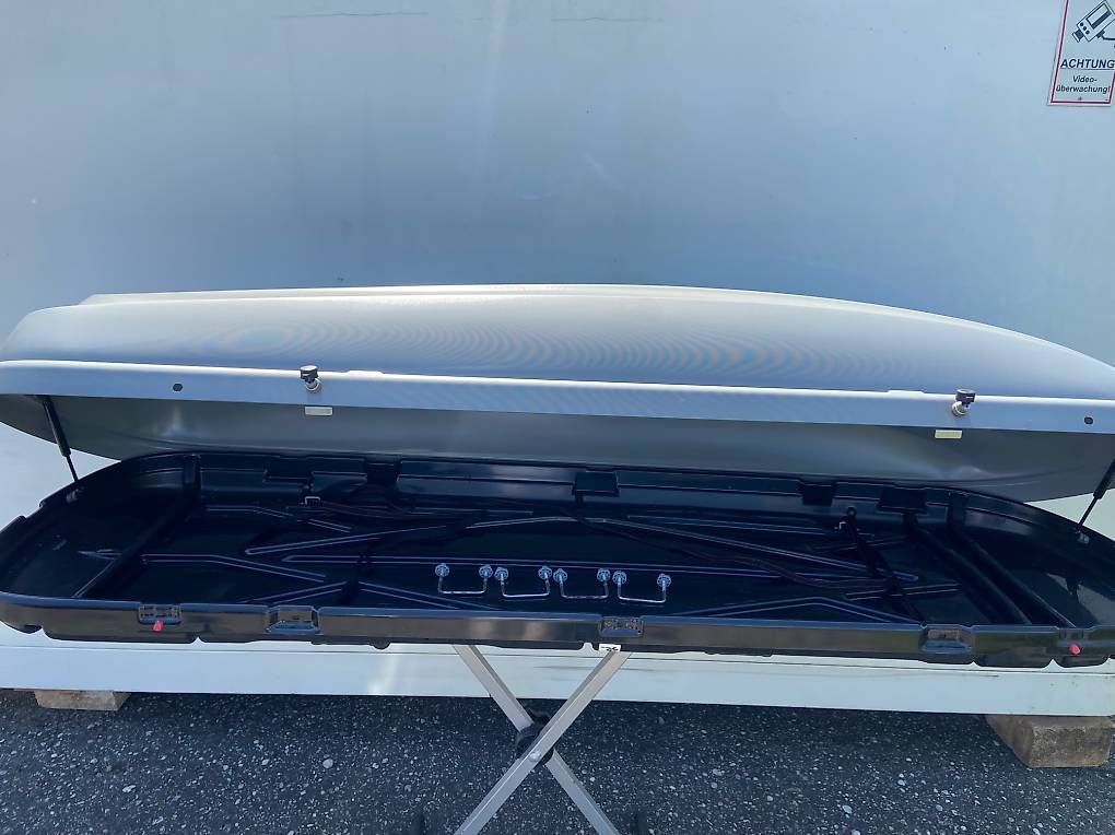 Coffres de toit: XXL Dachbox Gammparts GP 470 mit oder ohne Träger – D'occasion à Leuzigen par Doppelrad 1