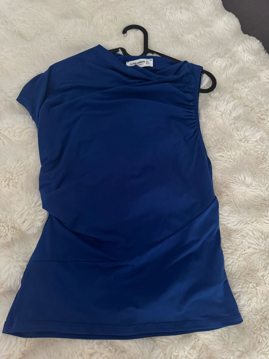 Pull&Bear Top: Pull&Bear Oberteil blau Groesse L NEU – Nuovo (secondo la descrizione) da Aarburg venduto da manju2007