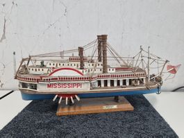 Sammlermodell: Mississippi Schaufelraddampfer 1850