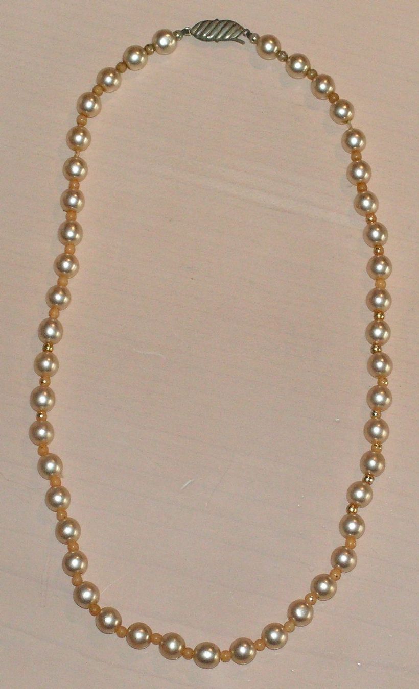 Catenine: Perlenkette 44 cm – Usato da Oberriet SG venduto da Manick